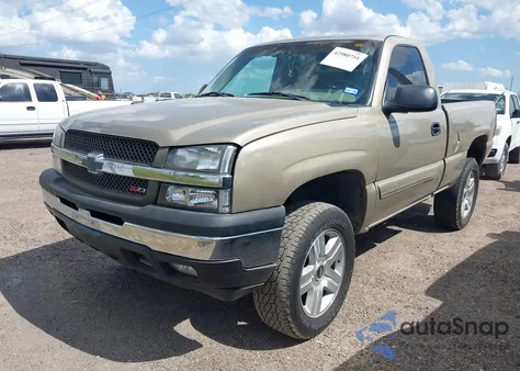 2004 Chevrolet Silverado 1500 Z71 z USA, uszkodzony, nr VIN 1GCEK14T24Z218663